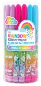 Opakowanie Długopisy Tęczowa Brokatowa Różdżka mix 24 sztuki