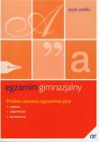 Egzamin gimnazjalny - Język polski. Autor: Muszyńska Izabela. Dadada.pl Okładka książki Egzamin gimnazjalny - Język polski