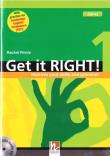 Get It Right! 1 SB + audio CD. Autor: Finnie Rachel. Dadada.pl Okładka książki Get It Right! 1 SB + audio CD