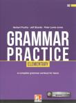 Grammar Practice Elementary A2 + e-zone. Autor: Jeff Stranks and Peter Lewis-Jones. Dadada.pl Okładka książki Grammar Practice Elementary A2 + e-zone
