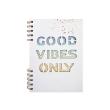 Opakowanie Kołonotes A5/80K w kratkę Good Vibes Only