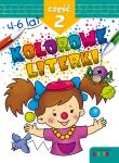 Okładka książki Kolorowe literki część 2