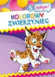 Kolorowy zwierzyniec 5. Autor: Opracowanie zbiorowe. Dadada.pl Okładka książki Kolorowy zwierzyniec 5