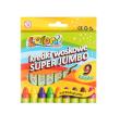 Opakowanie Kredki woskowe Super Jumbo 9 kolorów PENMATE
