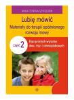 Lubię mówić cz. 2. Materiały do terapii.... Autor: Anna Tońska-Szyfelbein. Dadada.pl Okładka książki Lubię mówić cz. 2. Materiały do terapii...