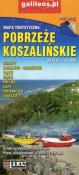 Mapa turystyczna - Pobrzeże Koszalińskie 1:45 000. Autor: Opracowanie zbiorowe. Dadada.pl Okładka książki Mapa turystyczna - Pobrzeże Koszalińskie 1:45 000