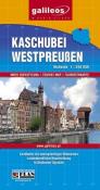 Okładka książki Mapa - Kaszuby, Prusy Zachodnie w. niemiecka