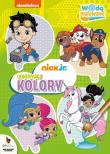 Okładka książki ODKRYWAMY KOLORY WODĄ MALOWANE NICK JR