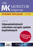 Odpowiedzialność członków zarządu spółek kapitałowych. Autor: Sroga Adam. Dadada.pl Okładka książki Odpowiedzialność członków zarządu spółek kapitałowych