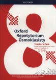 Oxford Repetytorium Ósmoklasisty TB. Autor: Juszko Atena, Quintana Jenny, Sałandyk Weronika. Dadada.pl Okładka książki Oxford Repetytorium Ósmoklasisty TB