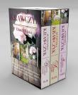 PAKIET UŚMIECH LOSU / KAMIENICA POD SZCZĘŚLIWĄ GWIAZDĄ / DOBRE UCZYNKI / SZCZĘŚCIE NA WYCIĄGNIĘCIE RĘKI. Autor: Krawczyk Agnieszka. Dadada.pl Okładka książki PAKIET UŚMIECH LOSU / KAMIENICA POD SZCZĘŚLIWĄ GWIAZDĄ / DOBRE UCZYNKI / SZCZĘŚCIE NA WYCIĄGNIĘCIE RĘKI