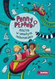 Penny Pepper T.2 Alarm w wesołym miasteczku. Autor: Rylance Ulrike, Lisa Hansch. Dadada.pl Okładka książki Penny Pepper T.2 Alarm w wesołym miasteczku