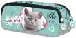 Opakowanie Piórnik saszetka dwukomorowa My Little Friend Kot