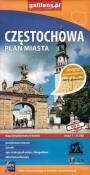Plan miasta wodoodporny - Częstochowa 1:16 000. Autor:   Praca zbiorowa. Dadada.pl Okładka książki Plan miasta wodoodporny - Częstochowa 1:16 000