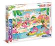 Opakowanie Puzzle Supercolor Brilliant Flamingos Party 104