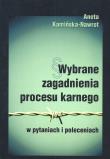 Okładka książki Wybrane zagadnienia procesu karnego w pytaniach i poleceniach