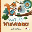 Ach te zwierzaki Awanturki wiewiórki. Autor: Vanevska Katarzyna. Dadada.pl Okładka książki Ach te zwierzaki Awanturki wiewiórki
