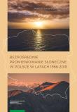Okładka książki Bezpośrednie promieniowanie słoneczne w Polsce w latach 1966-2010