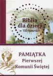 Okładka książki Biblia dla dzieci w 100 historiach