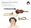 Ciocia Jadzia zaprasza..O popisach instrumentów CD. Autor: Jadwiga Mackiewicz. Dadada.pl Okładka książki Ciocia Jadzia zaprasza..O popisach instrumentów CD