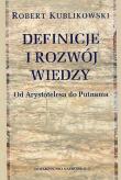 Okładka książki Definicje i rozwój wiedzy / KUL