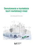 Demolowanie w kontekście teorii rewitalizacji miast. Autor: Sylwia Kaczmarek. Dadada.pl Okładka książki Demolowanie w kontekście teorii rewitalizacji miast