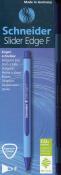 Opakowanie Długopis SCHNEIDER Slider Edge F niebieski 10 sztuk