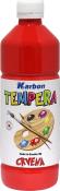 Opakowanie Farba tempera w butelce 1l. Czerwony , Karbon