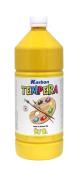 Opakowanie Farba tempera w butelce 1l. Żółty Karbon