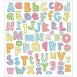 Opakowanie Naklejki Alfabet we Wzorki