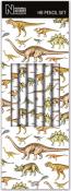 Opakowanie Ołówek ozdobny Dinosaurs (6szt)