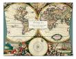 Opakowanie Papeteria Wallet Four Hemispheere World Map