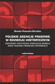 Okładka książki Polskie agencje prasowe w rozwoju historycznym