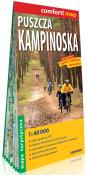 Okładka książki Puszcza Kampinoska laminowana mapa turystyczna 1:40 000
