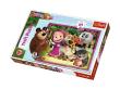 Puzzle 24 maxi Masza i Niedźwiedź TREFL. Wydawca: Trefl. Dadada.pl Opakowanie Puzzle 24 maxi Masza i Niedźwiedź TREFL