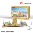 Opakowanie Puzzle 3D City Line Barcelona