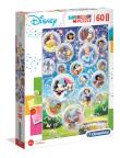 Opakowanie Puzzle 60 maxi Super kolor Disney classic
