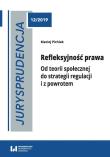 Refleksyjność prawa. Autor: Maciej Pichlak (red.). Dadada.pl Okładka książki Refleksyjność prawa