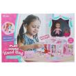 Opakowanie Rozkładany domek/kuferek z lalką i akcesoriami