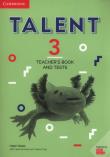 Talent 3 Teacher's Book and Tests. Autor: Weale Helen, Kennedy Clare, Ting Teresa. Dadada.pl Okładka książki Talent 3 Teacher's Book and Tests