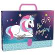 Opakowanie Teczka twarda z rączką Jednorożec DERFORM