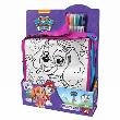 Opakowanie TORBA DO MALOWANIA Z AKCESORIAMI M PSI PATROL DZIEWCZYNKA 05166