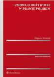 Okładka książki Umowa o dożywocie w prawie polskim
