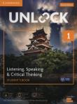 Okładka książki Unlock 1 Listening, Speaking & Critical Thinking Student's Book