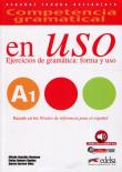 Uso 1A ejercicios de gramatica forma y uso libro+ CD audio. Autor: Romero Duenas Carlos, Hermoso Gonzalez Alfredo, Velez Cervera Aurora. Dadada.pl Okładka książki Uso 1A ejercicios de gramatica forma y uso libro+ CD audio