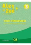 Okładka książki Alex et Zoe plus 3 przewodnik metodyczny