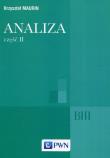 Analiza Część II Ogólne struktury matematyki funkcje algebraiczne całkowanie analiza tensorowa. Autor: Krzysztof Maurin. Dadada.pl Okładka książki Analiza Część II Ogólne struktury matematyki funkcje algebraiczne całkowanie analiza tensorowa