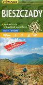 Bieszczady mapa syntetyczna 1:50 000. Autor: praca zbiorowa. Dadada.pl Okładka książki Bieszczady mapa syntetyczna 1:50 000