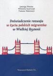 Doświadczenie rozwoju w życiu polskich migrantów w Wielkiej Brytanii. Autor: Plewko Jadwiga, Szymczak Wioletta, Adamczyk Tomasz. Dadada.pl Okładka książki Doświadczenie rozwoju w życiu polskich migrantów w Wielkiej Brytanii