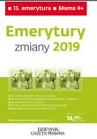 Okładka książki Emerytury - zmiany 2019